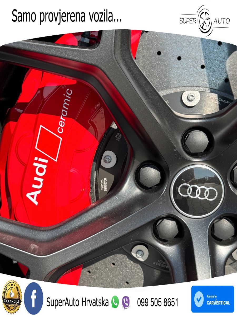 Audi RS6 Avant 4.0 TFSI V8 performance (630 KS)  quattro tiptronic advanced LED+GR SJED+ACC