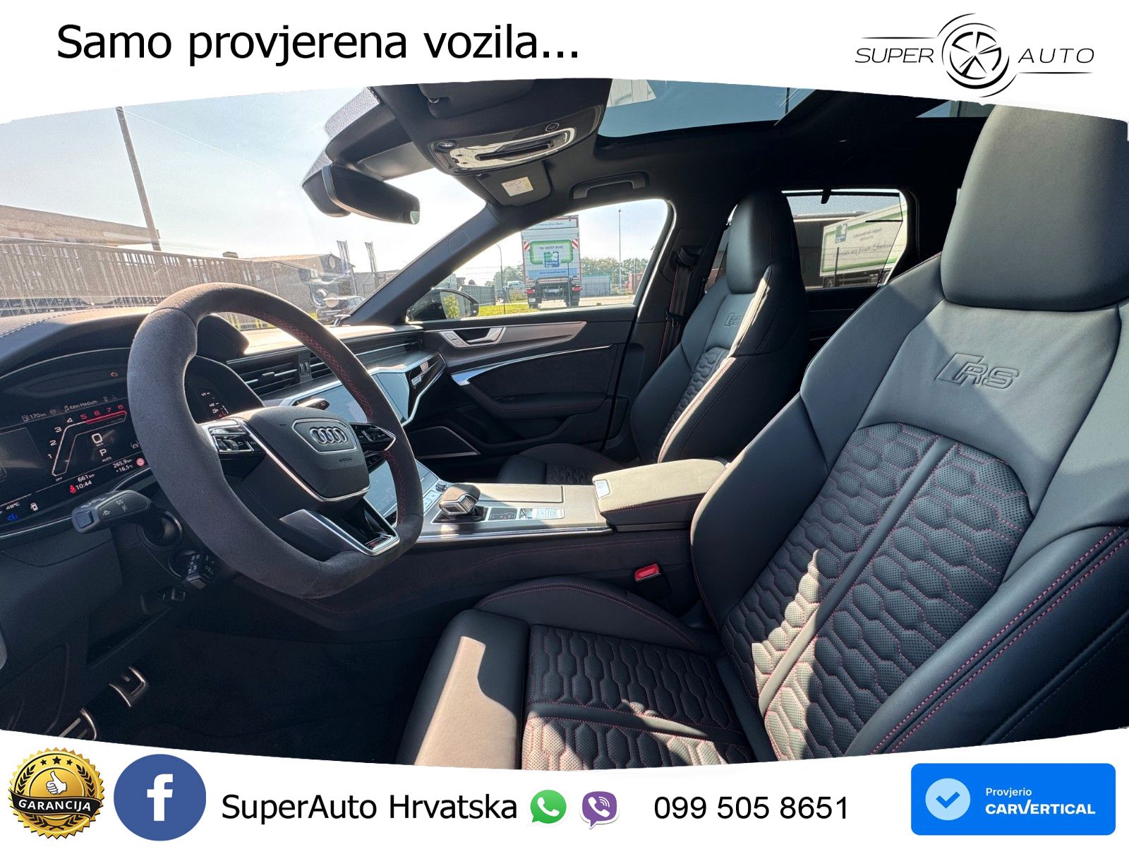 Audi RS6 Avant 4.0 TFSI V8 performance (630 KS)  quattro tiptronic advanced LED+GR SJED+ACC