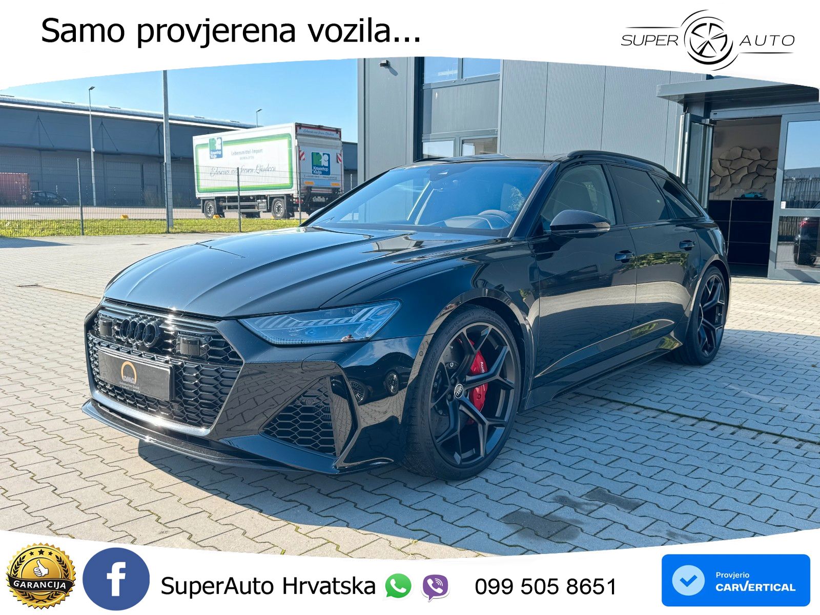 Audi RS6 Avant 4.0 TFSI V8 performance (630 KS)  quattro tiptronic advanced LED+GR SJED+ACC