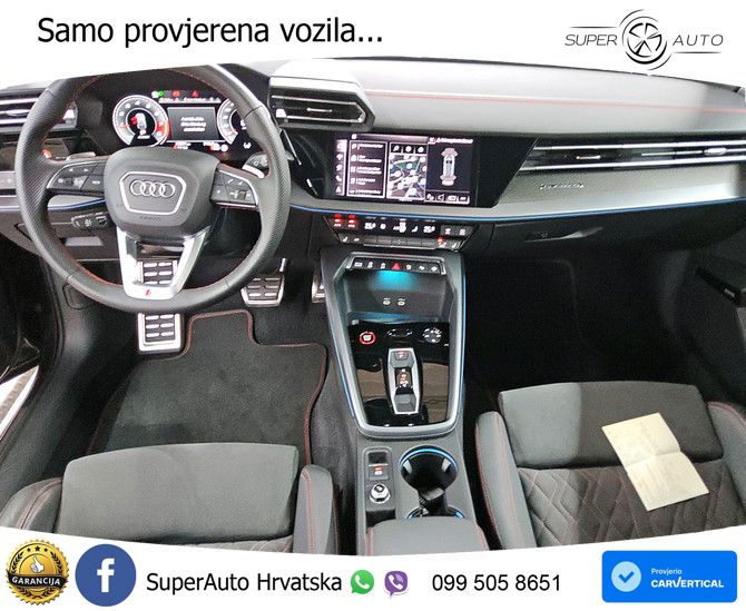 Audi S3 2.0 TFSI (333 KS) quattro S tronic LED+GR SJED+ACC