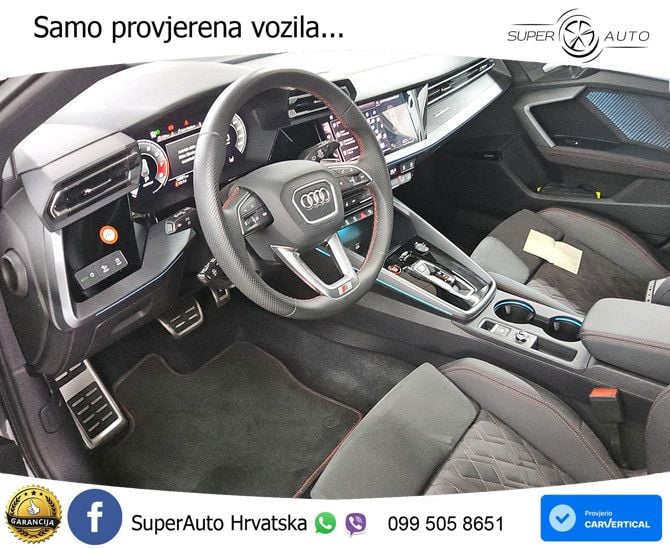 Audi S3 2.0 TFSI (333 KS) quattro S tronic LED+GR SJED+ACC