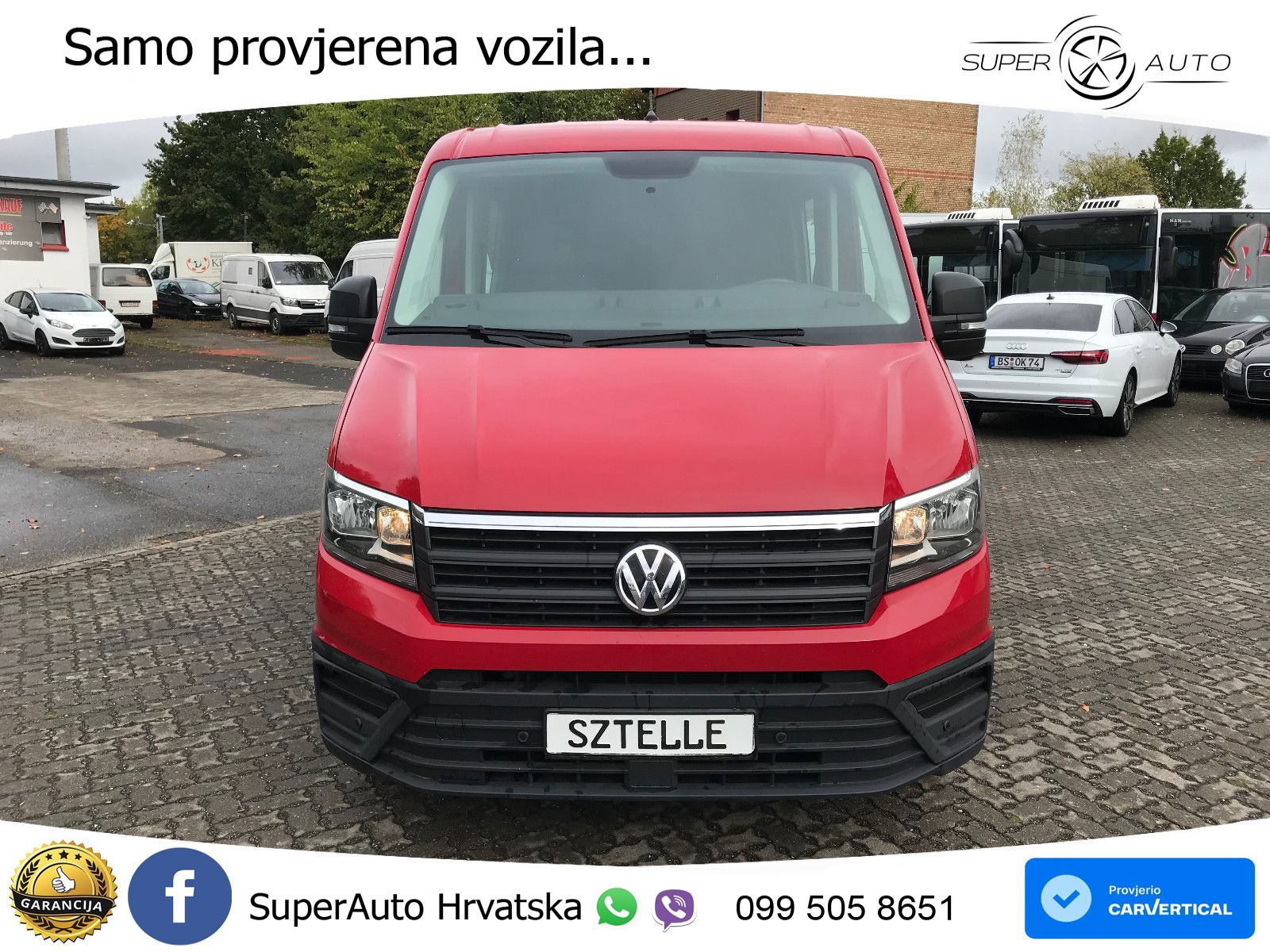Volkswagen Crafter 2.0 TDI Mixto mittellang FWD 8 Sitzer 140 KS