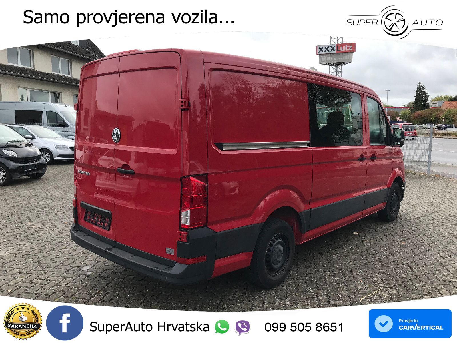 Volkswagen Crafter 2.0 TDI Mixto mittellang FWD 8 Sitzer 140 KS