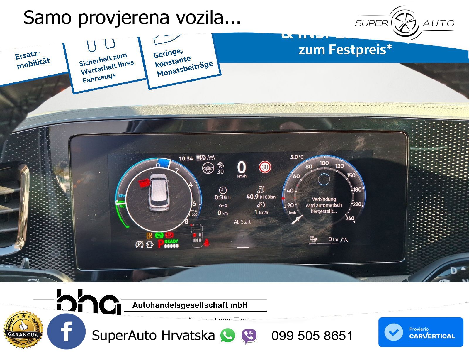 Volkswagen Passat Variant 1.5 TSI (204 KS) eHybrid DSG Business LED+GR SJED+ACC