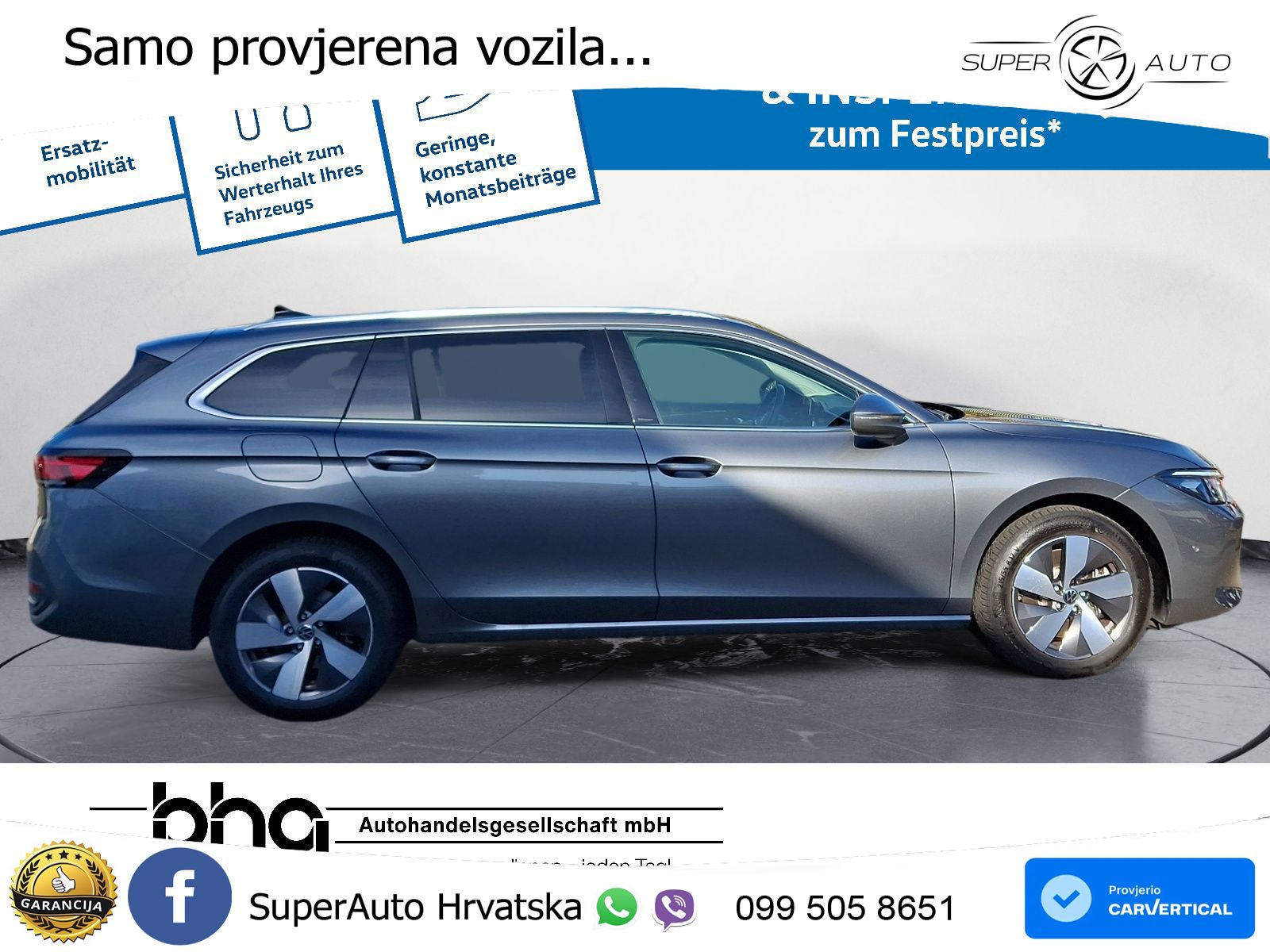 Volkswagen Passat Variant 1.5 TSI (204 KS) eHybrid DSG Business LED+GR SJED+ACC