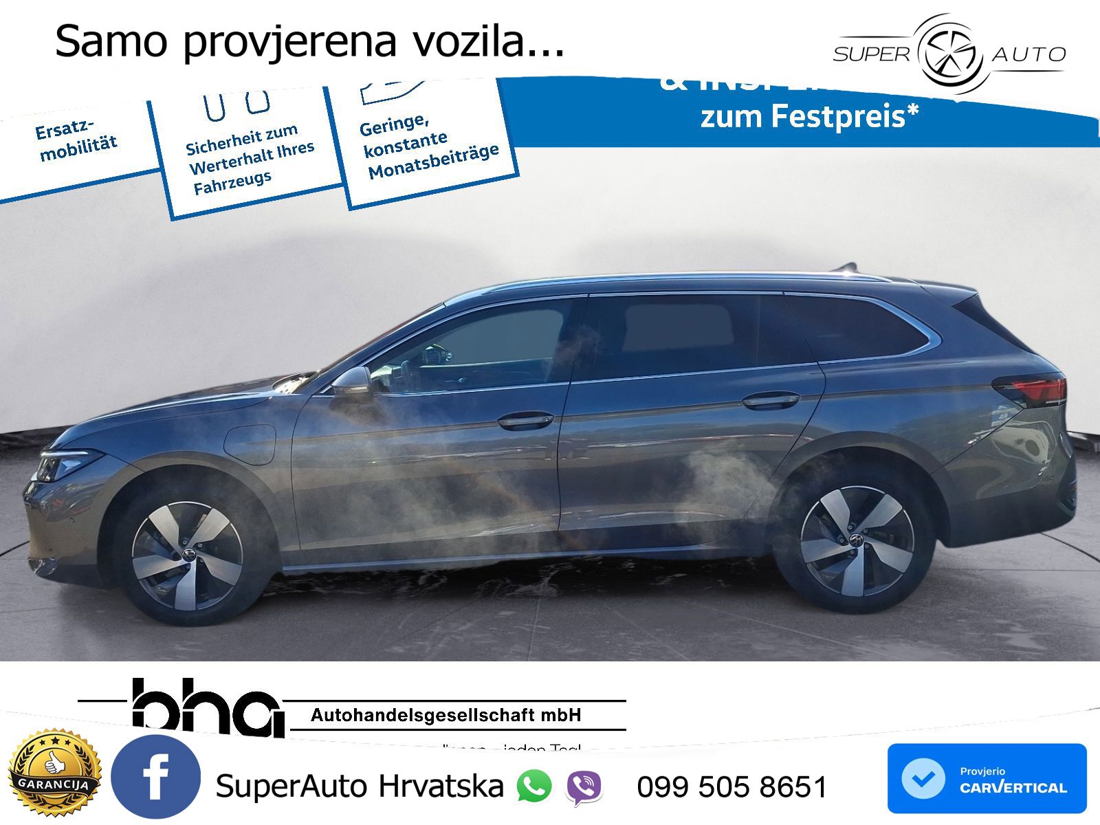 Volkswagen Passat Variant 1.5 TSI (204 KS) eHybrid DSG Business LED+GR SJED+ACC