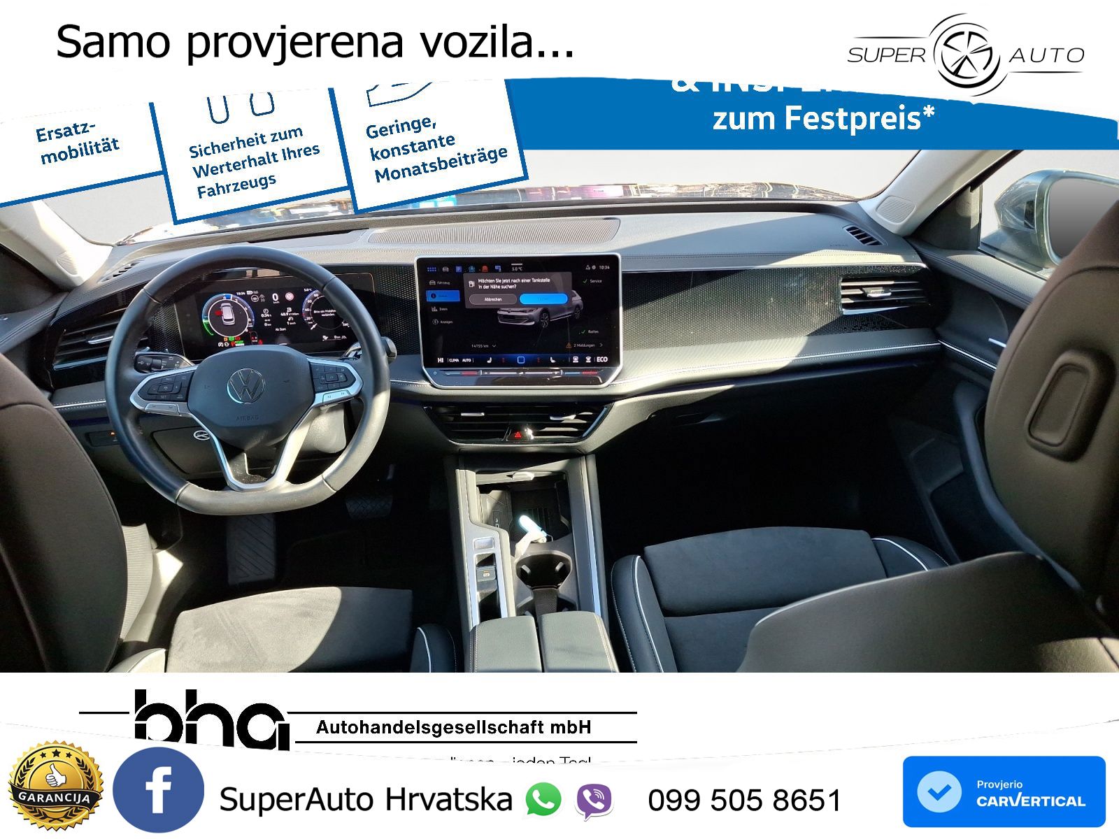 Volkswagen Passat Variant 1.5 TSI (204 KS) eHybrid DSG Business LED+GR SJED+ACC