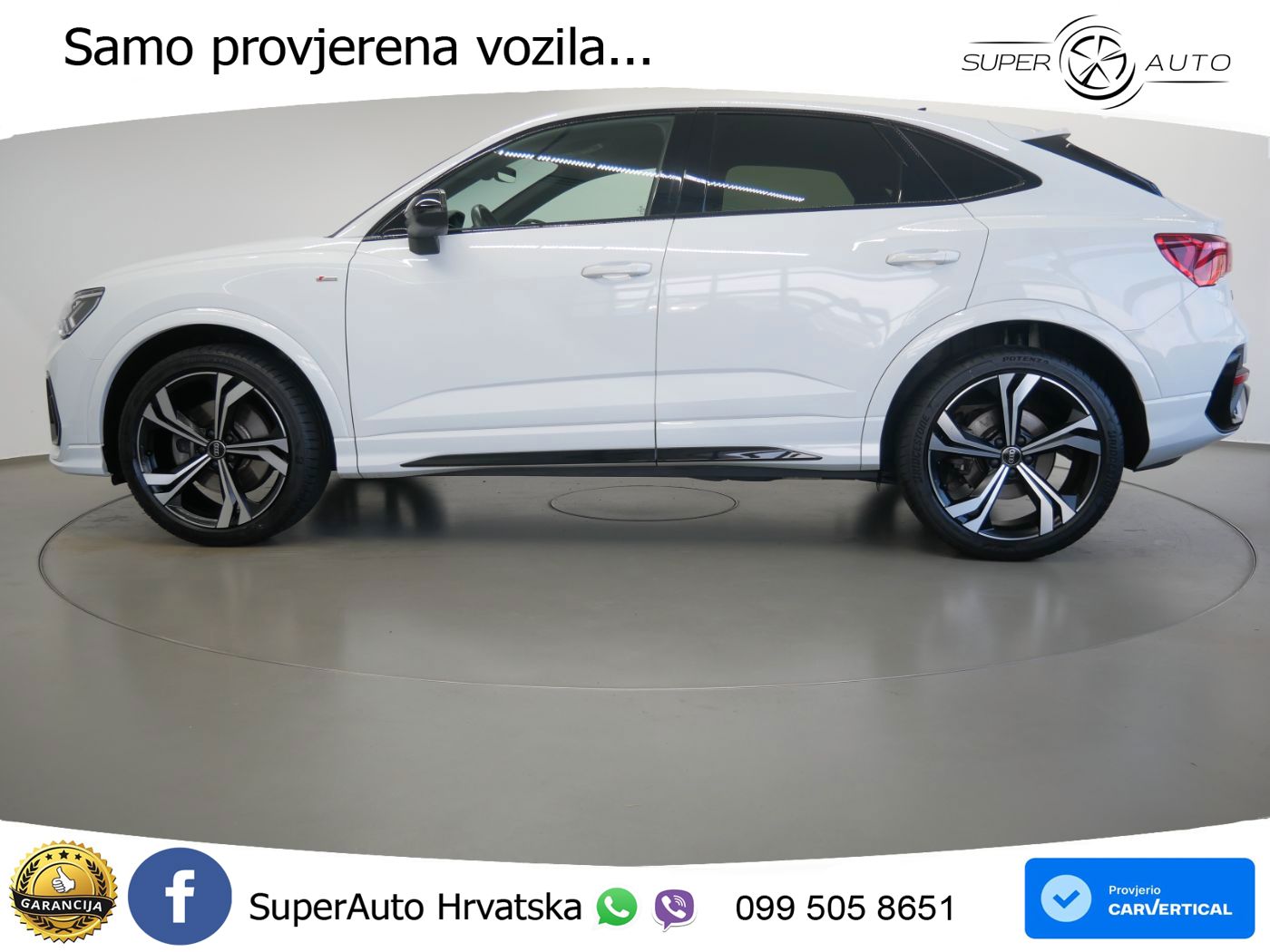 Audi Q3 Sportback 40 TDI (193 KS) quattro S tronic S line MATRIX+GR SJED+KAM