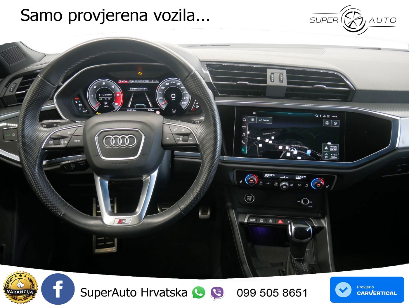 Audi Q3 Sportback 40 TDI (193 KS) quattro S tronic S line MATRIX+GR SJED+KAM