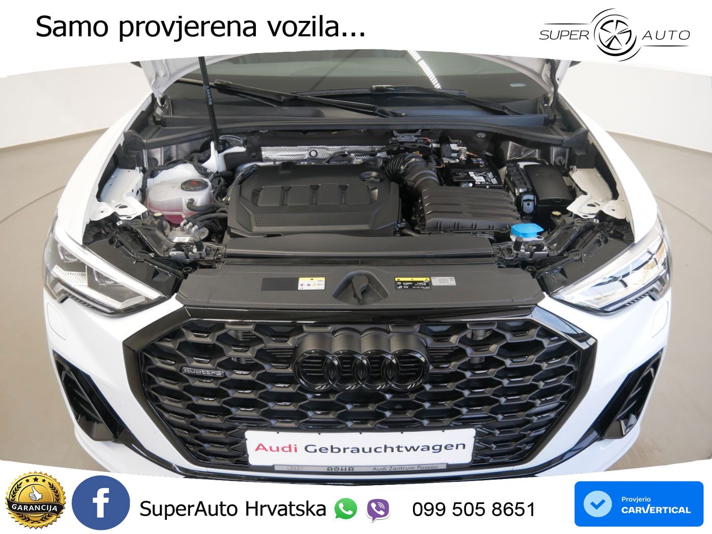 Audi Q3 Sportback 40 TDI (193 KS) quattro S tronic S line MATRIX+GR SJED+KAM