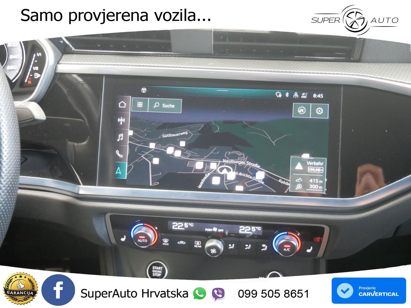 Audi Q3 Sportback 40 TDI (193 KS) quattro S tronic S line MATRIX+GR SJED+KAM