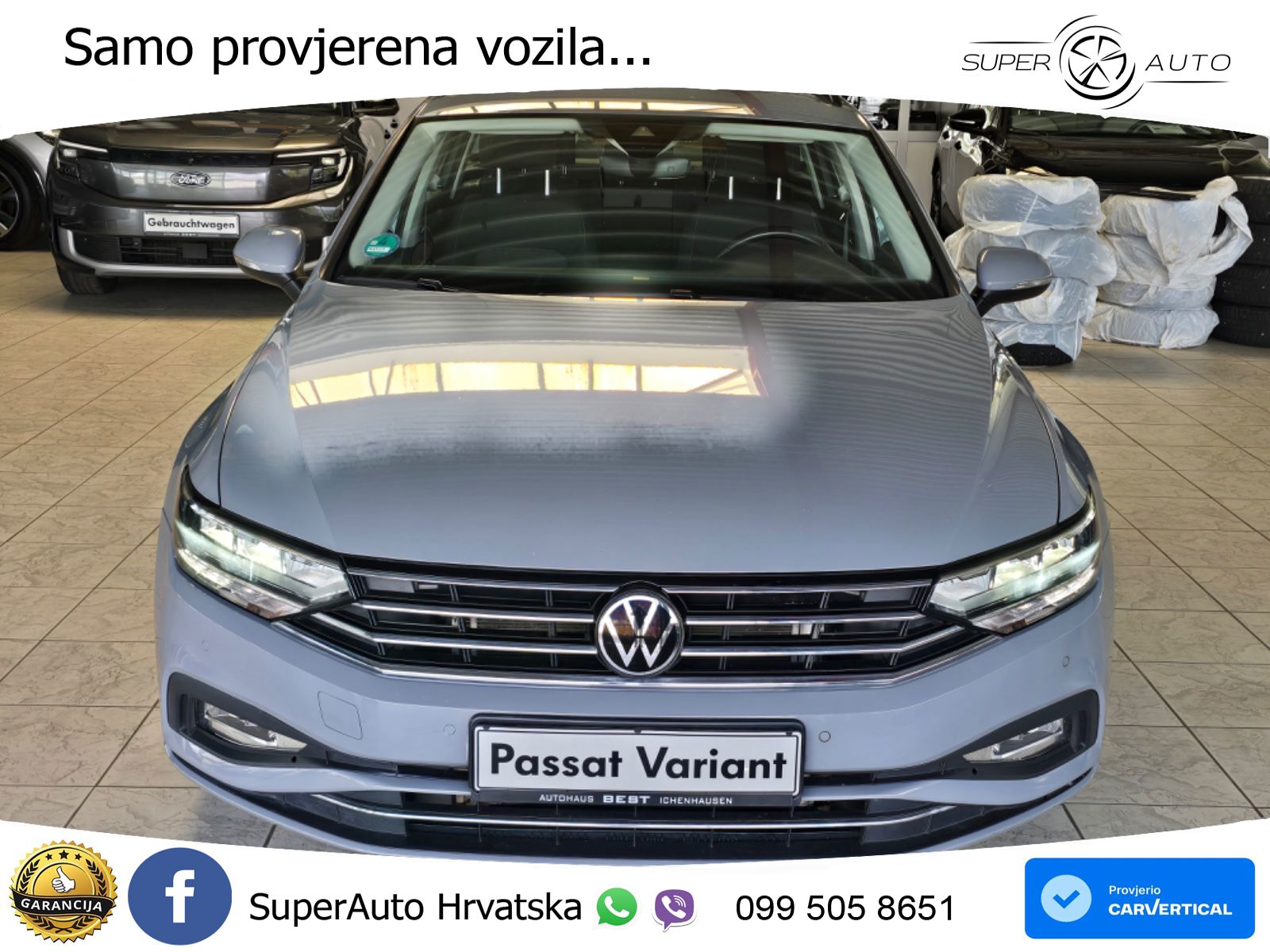 Volkswagen Passat Variant 1.5 TSI (150 KS) DSG ACT Business LED+GR SJED+ACC