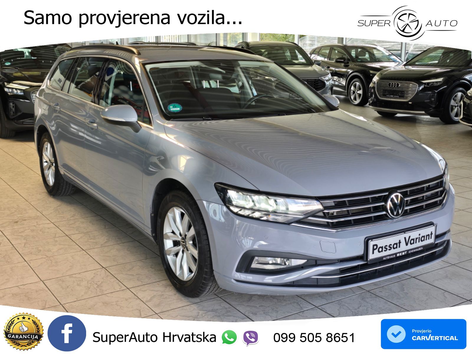 Volkswagen Passat Variant 1.5 TSI (150 KS) DSG ACT Business LED+GR SJED+ACC