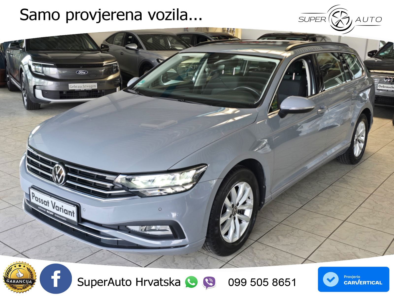Volkswagen Passat Variant 1.5 TSI (150 KS) DSG ACT Business LED+GR SJED+ACC
