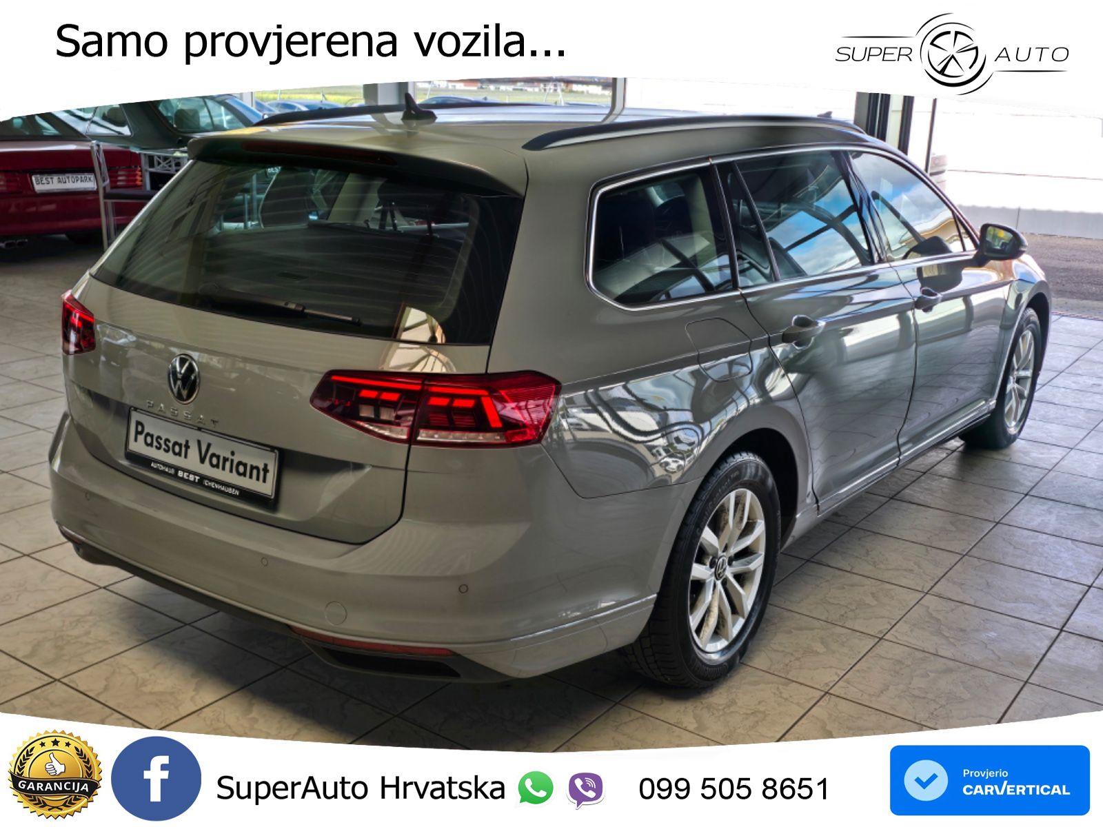 Volkswagen Passat Variant 1.5 TSI (150 KS) DSG ACT Business LED+GR SJED+ACC