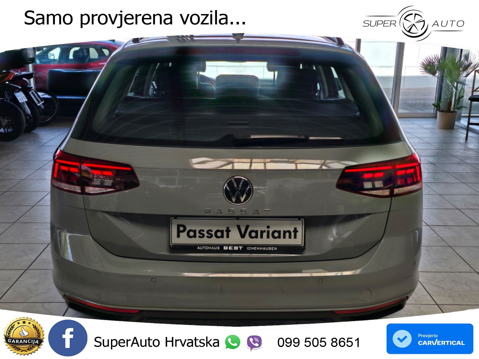 Volkswagen Passat Variant 1.5 TSI (150 KS) DSG ACT Business LED+GR SJED+ACC