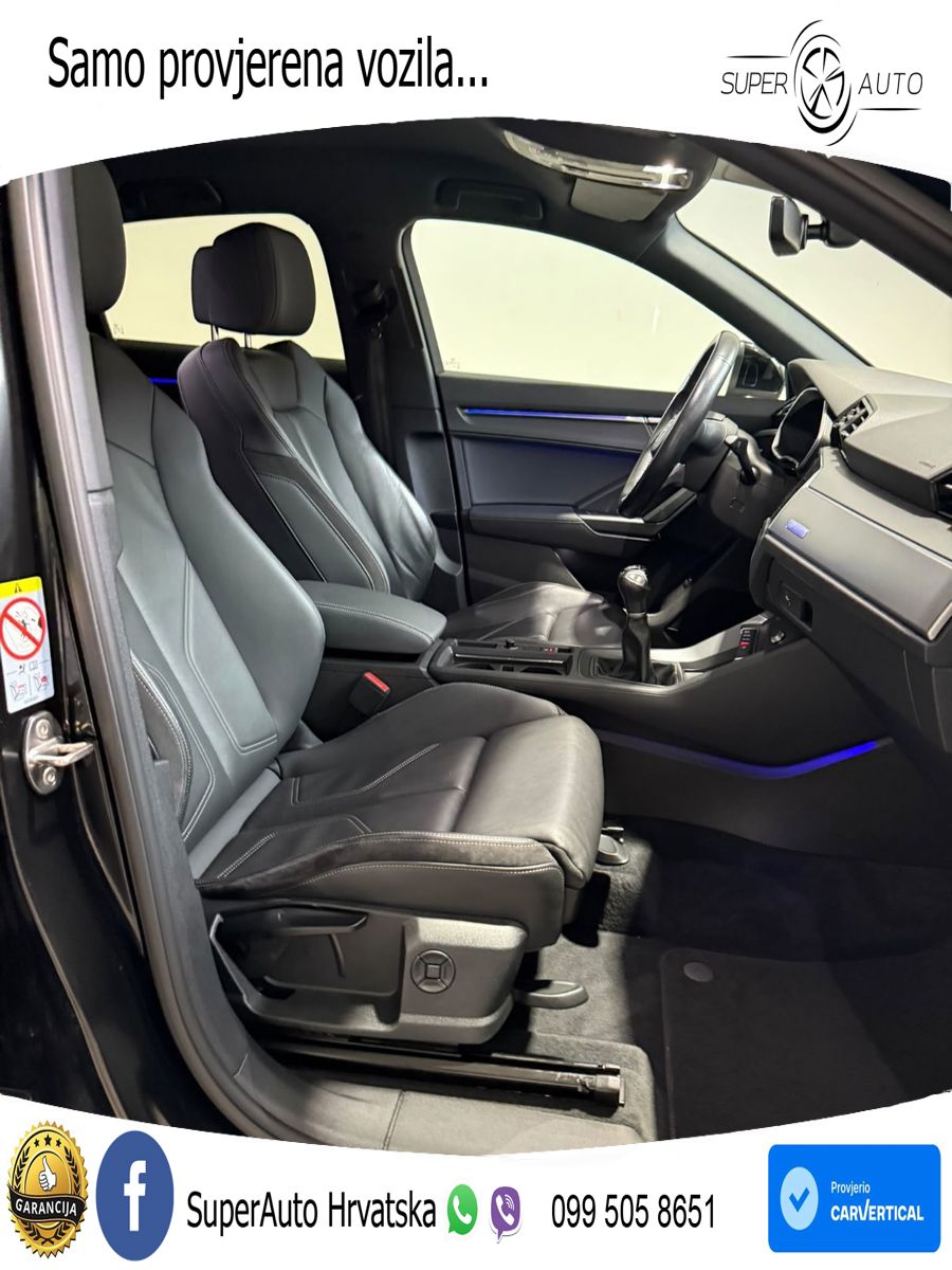 Audi Q3 Sportback 35 TFSI (150 KS) S line LED+GR SJED+ACC