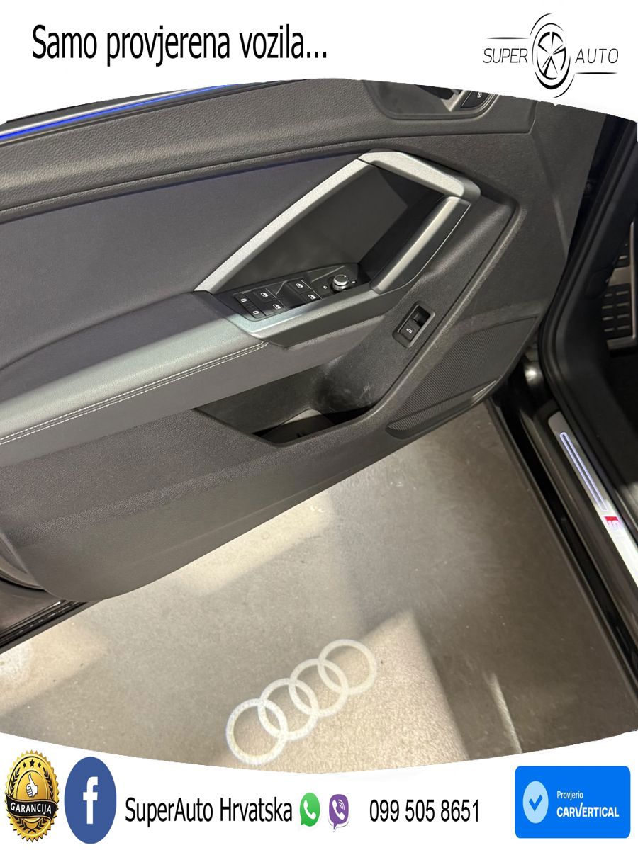 Audi Q3 Sportback 35 TFSI (150 KS) S line LED+GR SJED+ACC