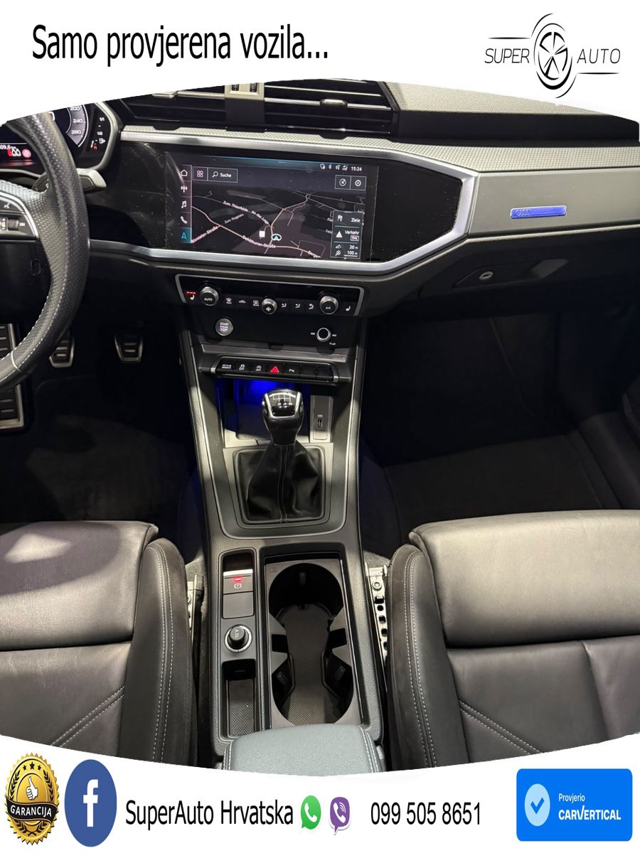 Audi Q3 Sportback 35 TFSI (150 KS) S line LED+GR SJED+ACC