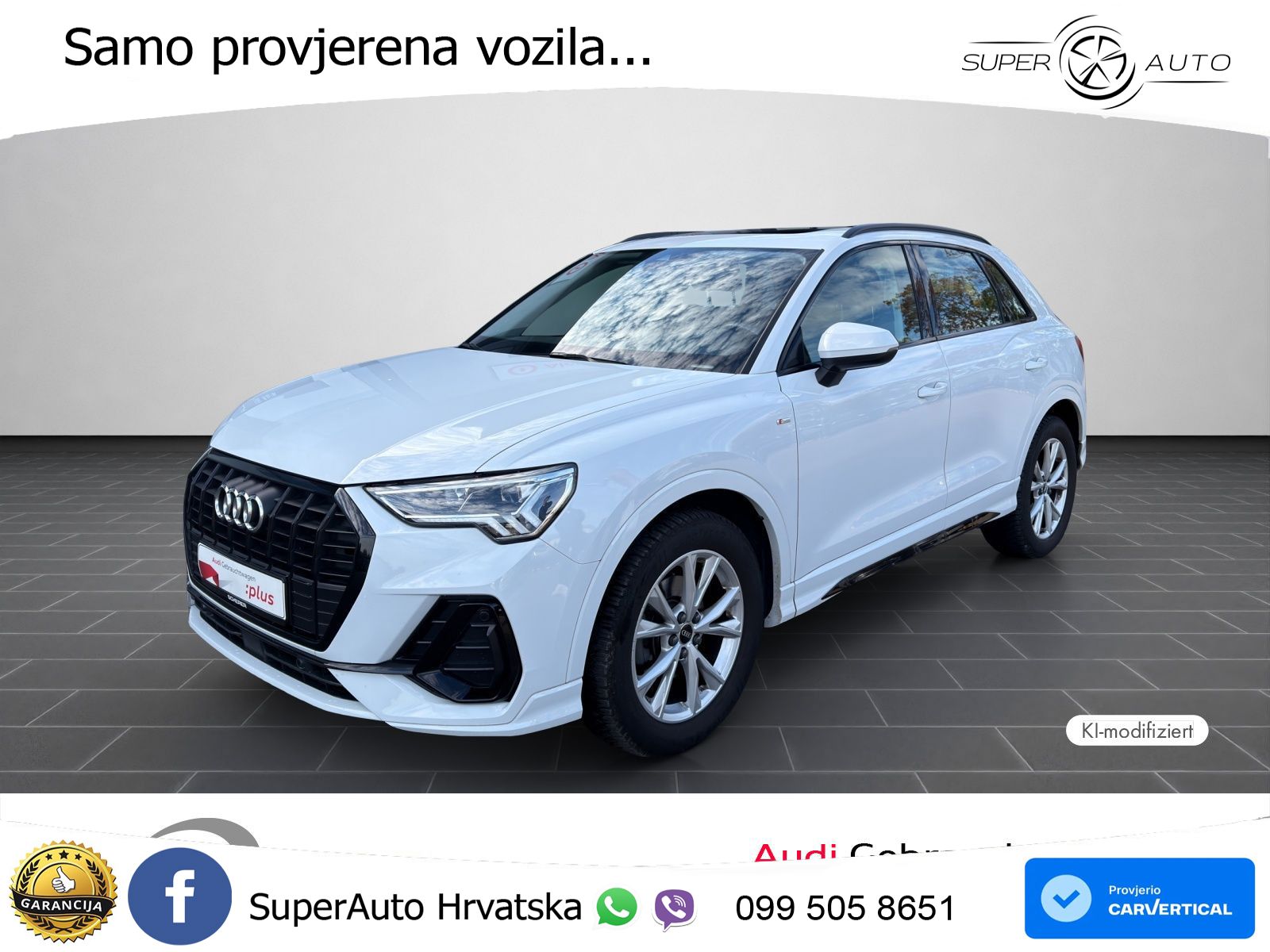 Audi Q3 35 TFSI (150 KS) S tronic S line LED+GR SJED+ACC