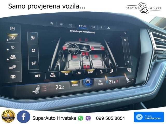 Volkswagen Touareg 3.0 V6 TDI (286 KS) 4MOTION Tiptronic R-Line ZRAČNI+ACC+GR SJED+KAM+PANO