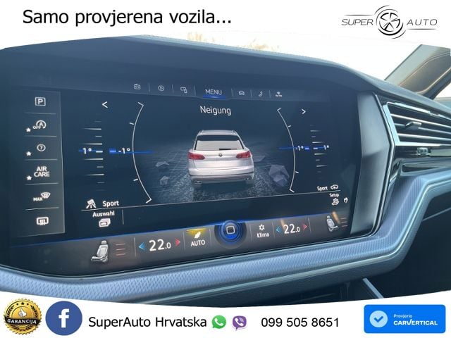 Volkswagen Touareg 3.0 V6 TDI (286 KS) 4MOTION Tiptronic R-Line ZRAČNI+ACC+GR SJED+KAM+PANO