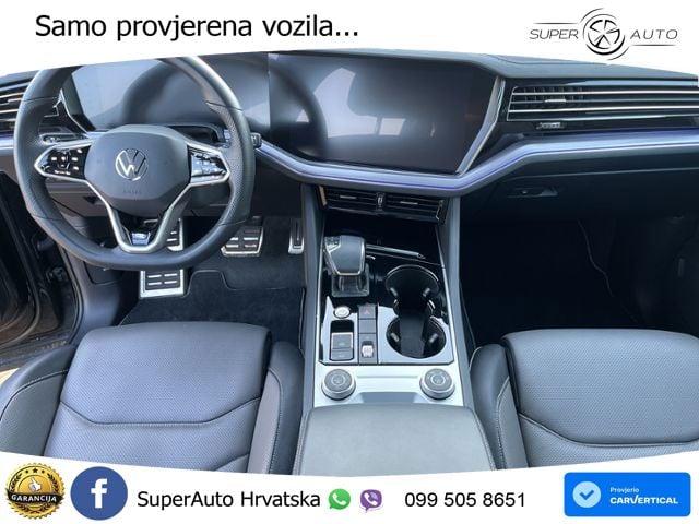 Volkswagen Touareg 3.0 V6 TDI (286 KS) 4MOTION Tiptronic R-Line ZRAČNI+ACC+GR SJED+KAM+PANO