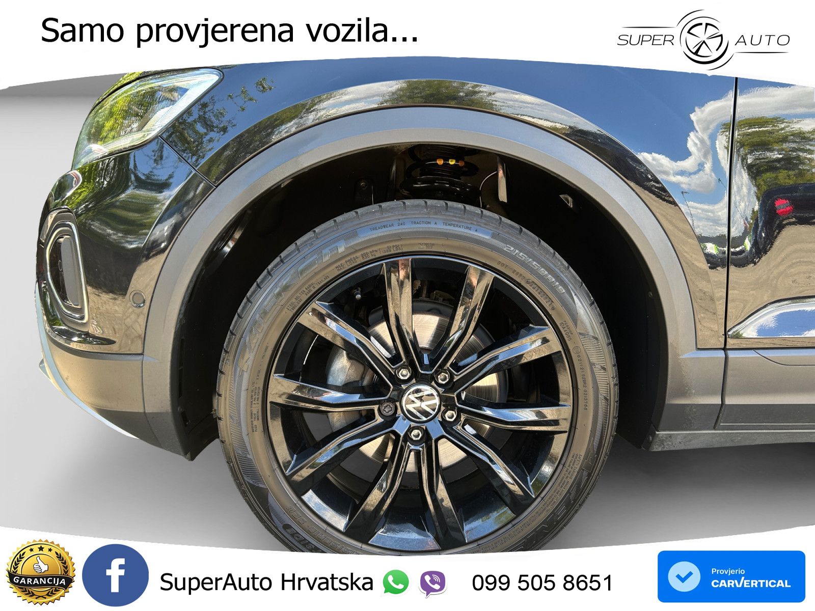 Volkswagen T-Roc 1.5 TSI (150 KS) DSG LED+GR SJED+ACC