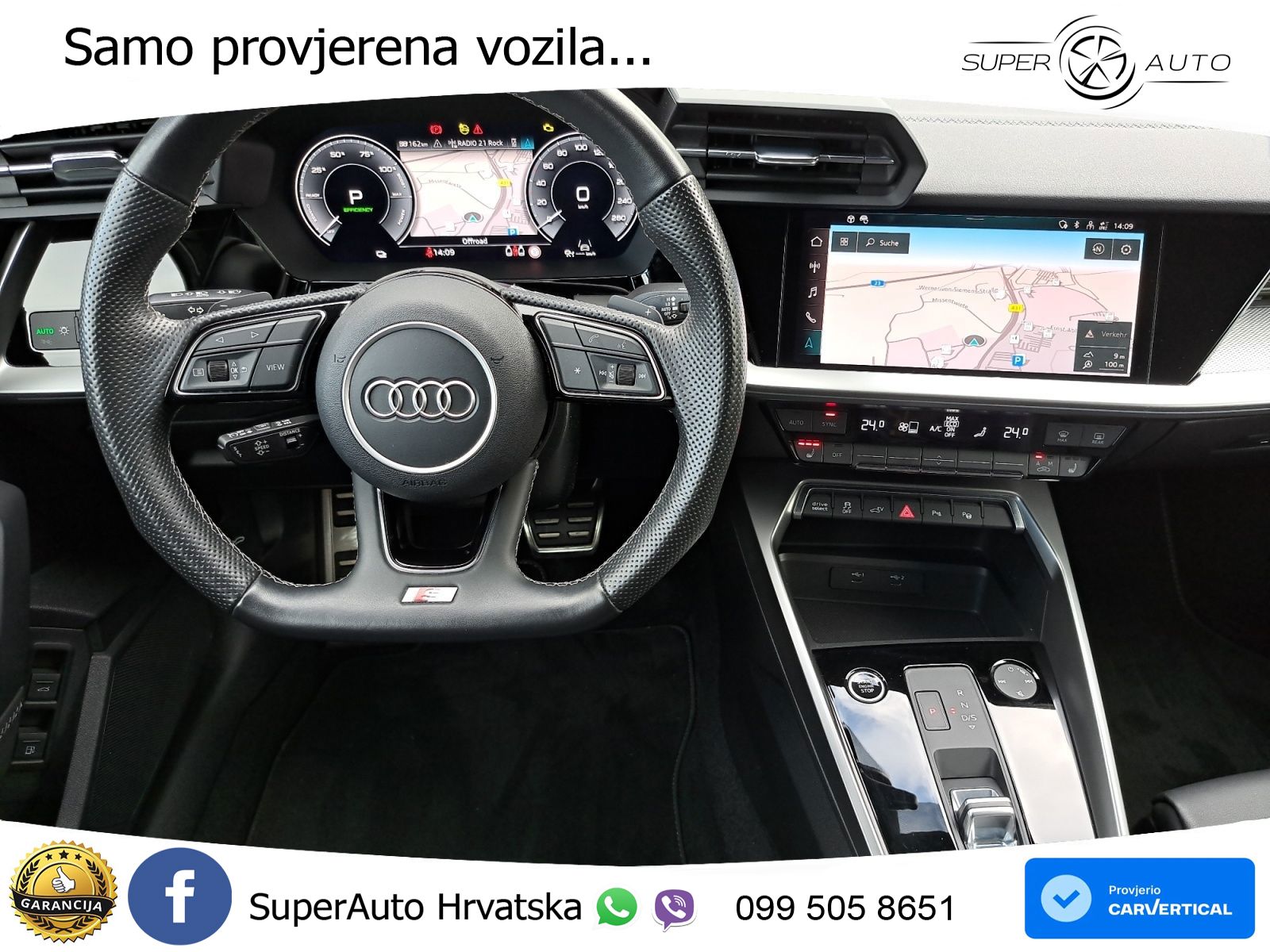 Audi A3 45 TFSIe (245 KS) S tronic S line LED+GR SJED+ACC