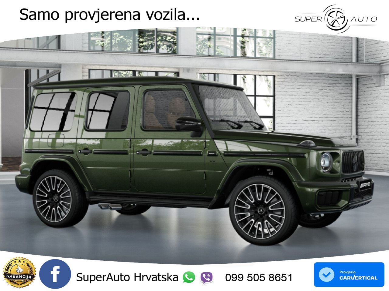 Mercedes AMG G 63 Long V8 (585 KS) 4MATIC 9G-TRONIC AMG SPEEDSHIFT TCT