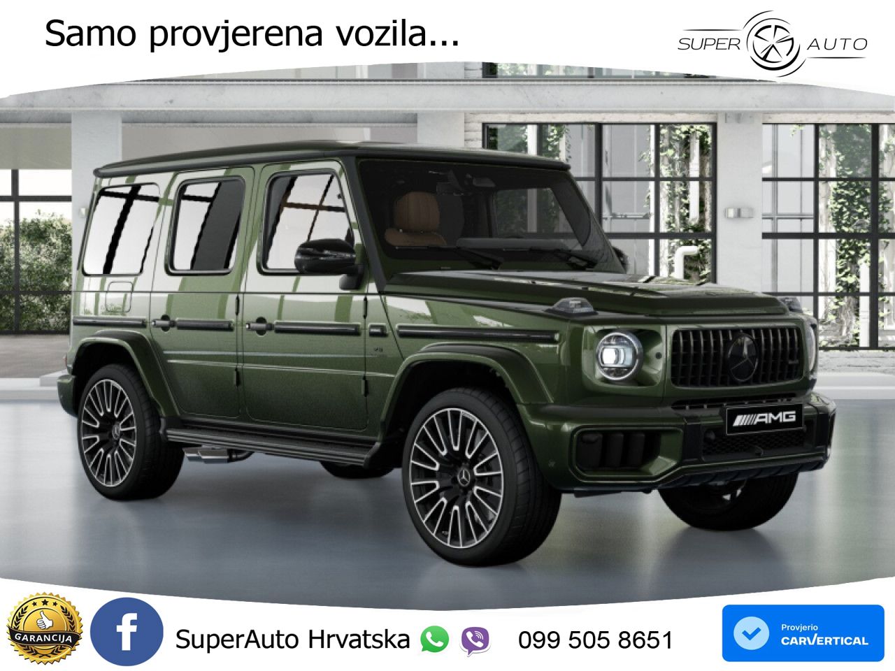 Mercedes AMG G 63 Long V8 (585 KS) 4MATIC 9G-TRONIC AMG SPEEDSHIFT TCT