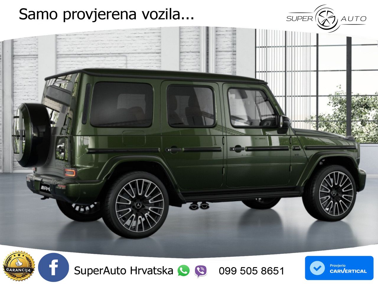 Mercedes AMG G 63 Long V8 (585 KS) 4MATIC 9G-TRONIC AMG SPEEDSHIFT TCT