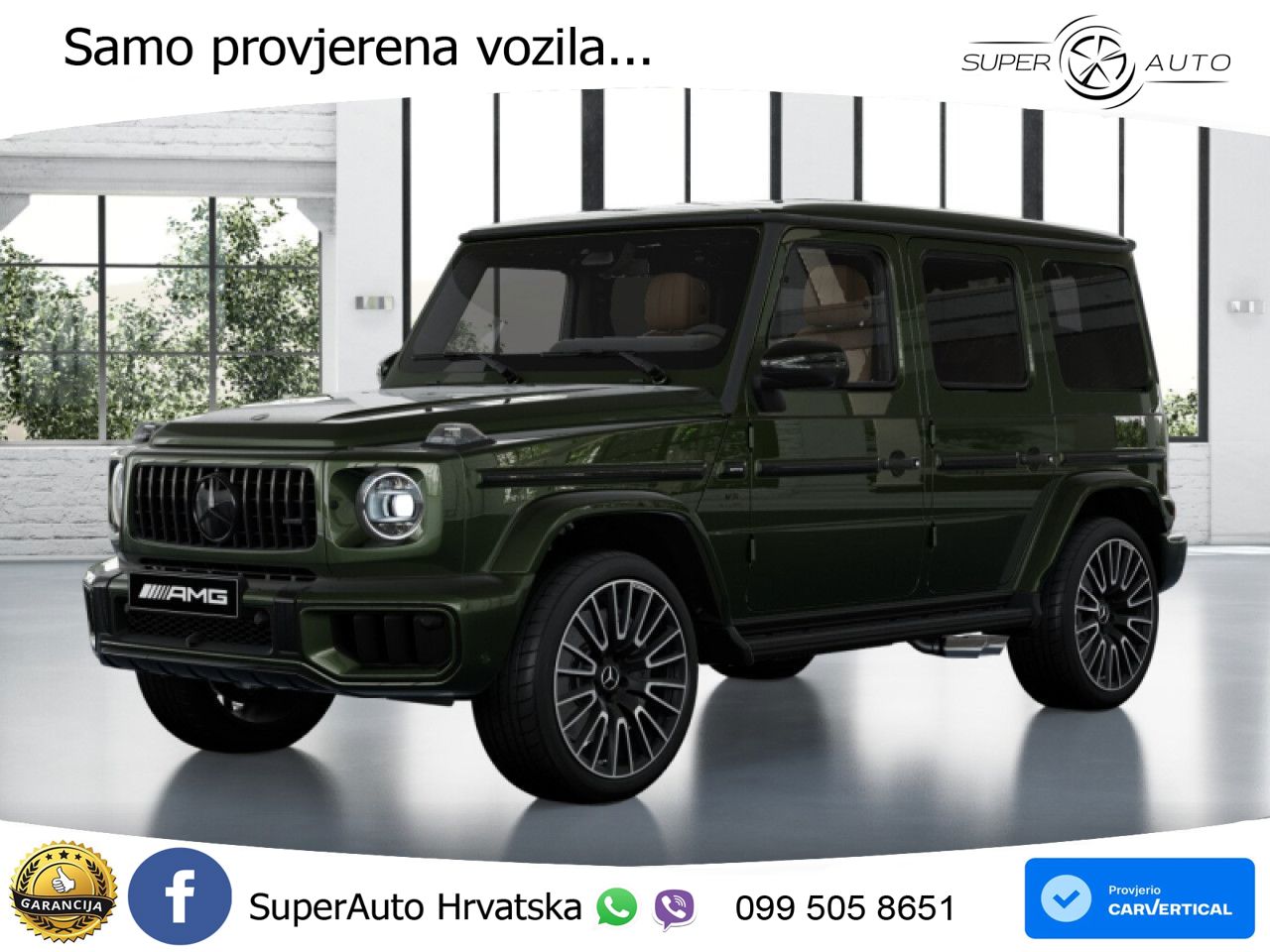 Mercedes AMG G 63 Long V8 (585 KS) 4MATIC 9G-TRONIC AMG SPEEDSHIFT TCT