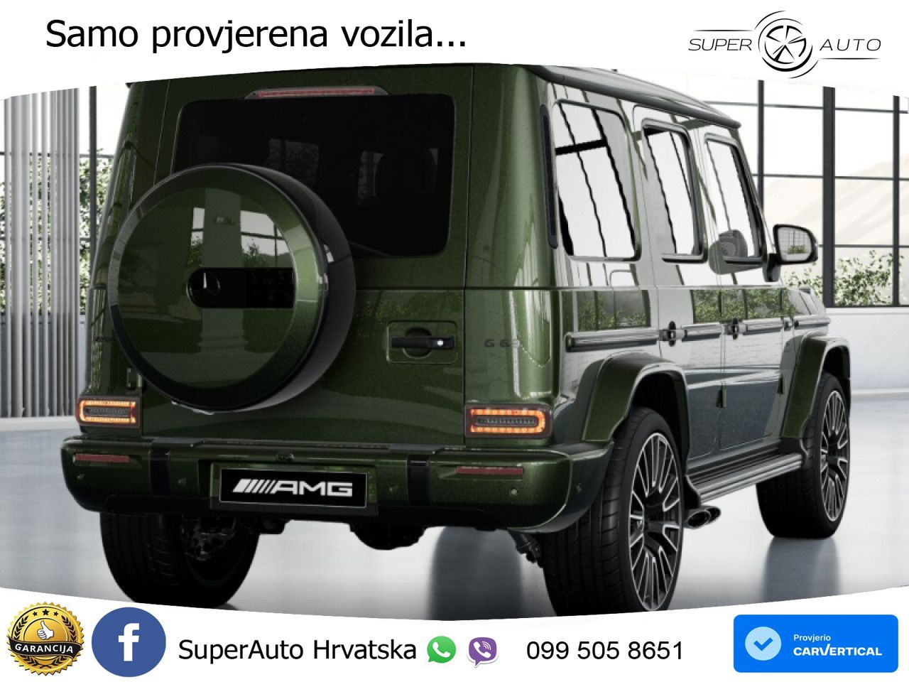 Mercedes AMG G 63 Long V8 (585 KS) 4MATIC 9G-TRONIC AMG SPEEDSHIFT TCT
