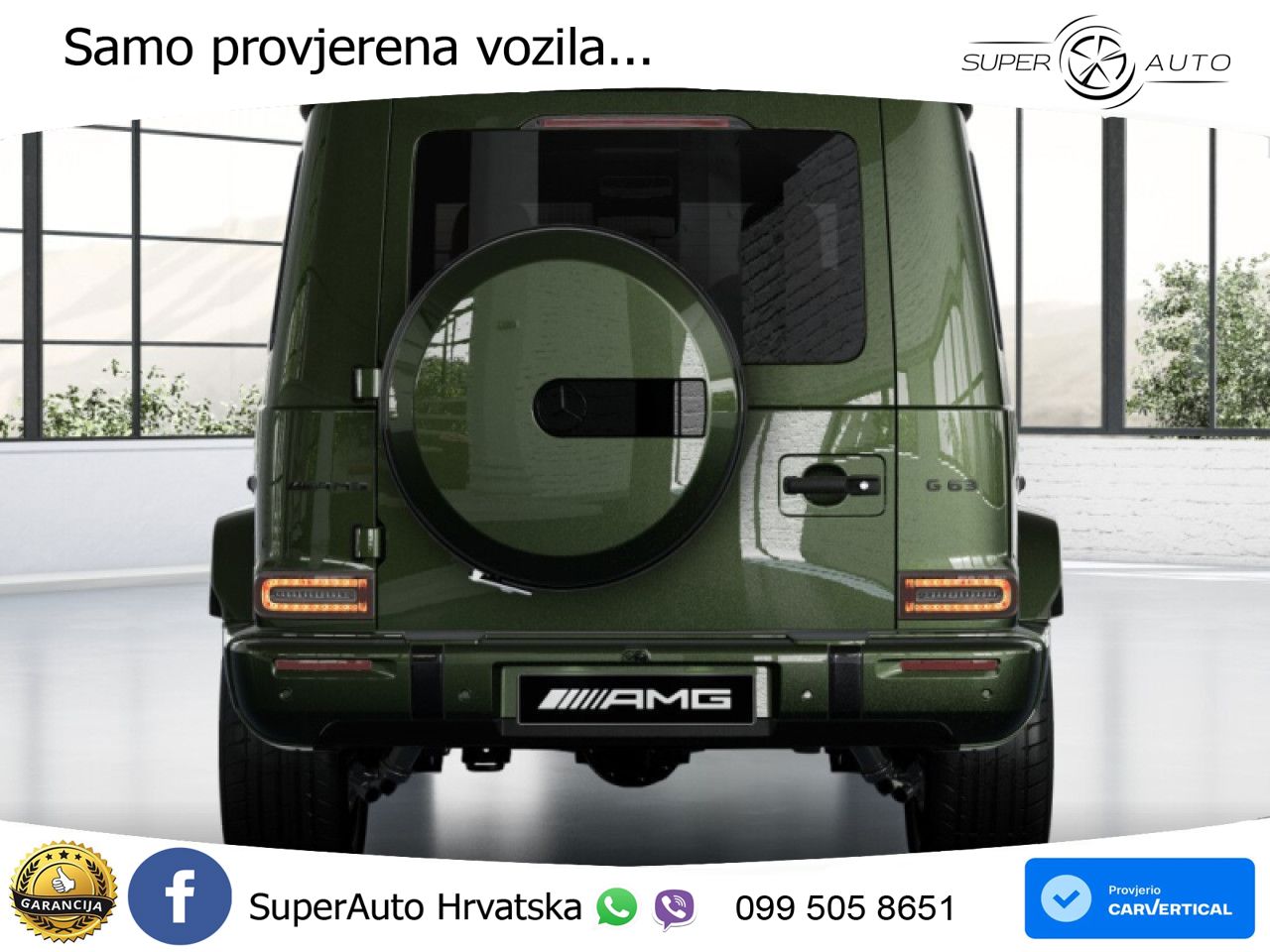 Mercedes AMG G 63 Long V8 (585 KS) 4MATIC 9G-TRONIC AMG SPEEDSHIFT TCT