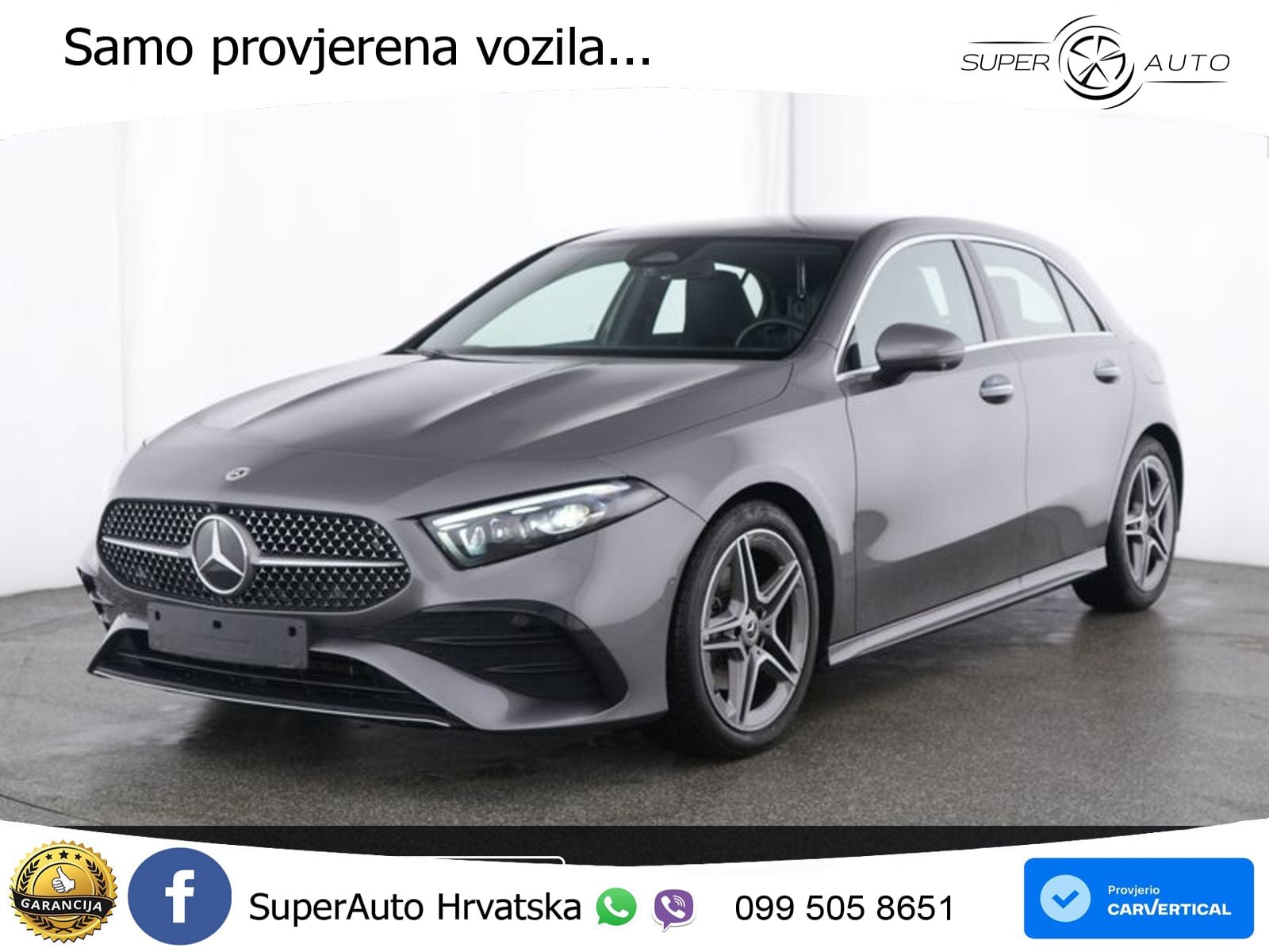 Mercedes-Benz A 200 7G-DCT AMG LED+GR SJED+ACC