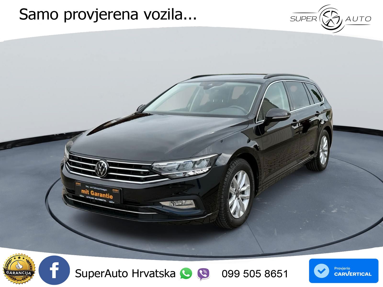 Volkswagen Passat Variant 2.0 TDI (150 KS) DSG Business LED+GR SJED+ACC