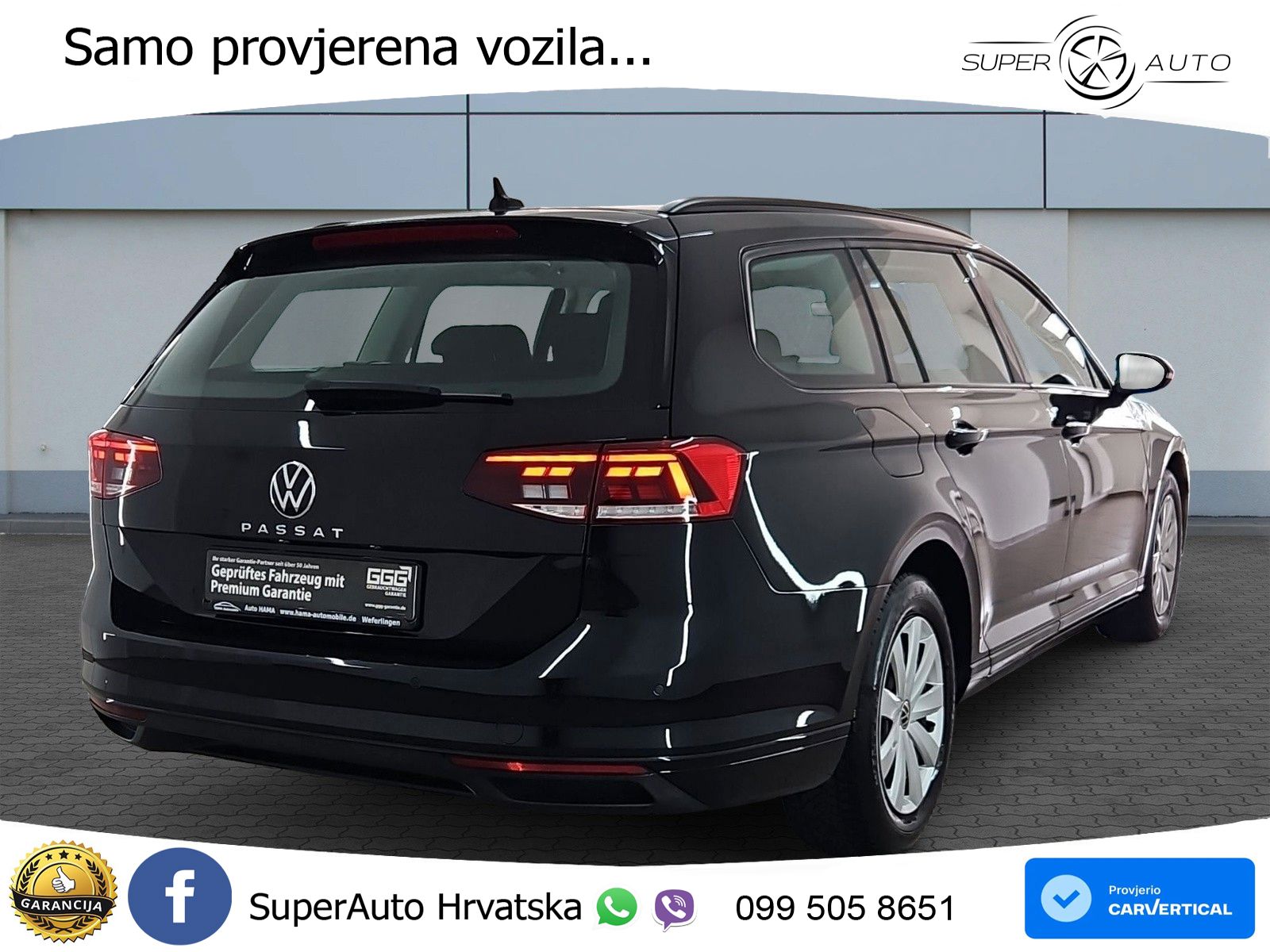 Volkswagen Passat Variant 2.0 TDI (150 KS) DSG LED+GR SJED+ACC