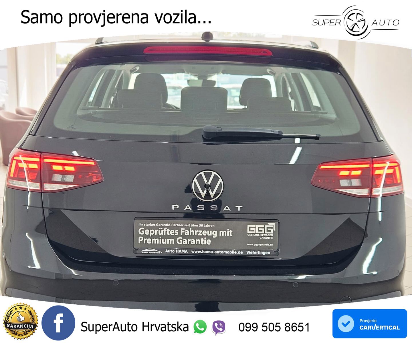 Volkswagen Passat Variant 2.0 TDI (150 KS) DSG LED+GR SJED+ACC