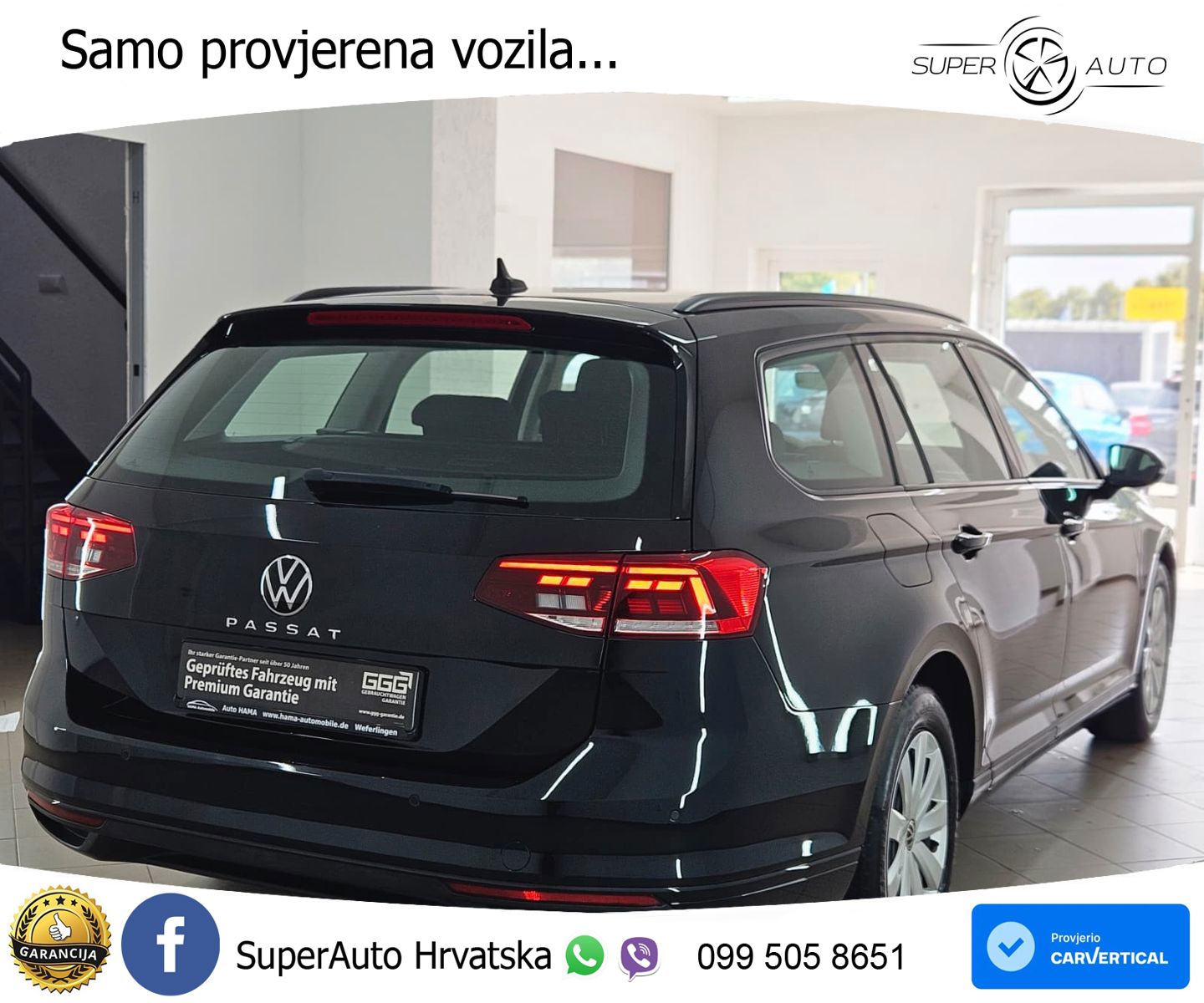 Volkswagen Passat Variant 2.0 TDI (150 KS) DSG LED+GR SJED+ACC