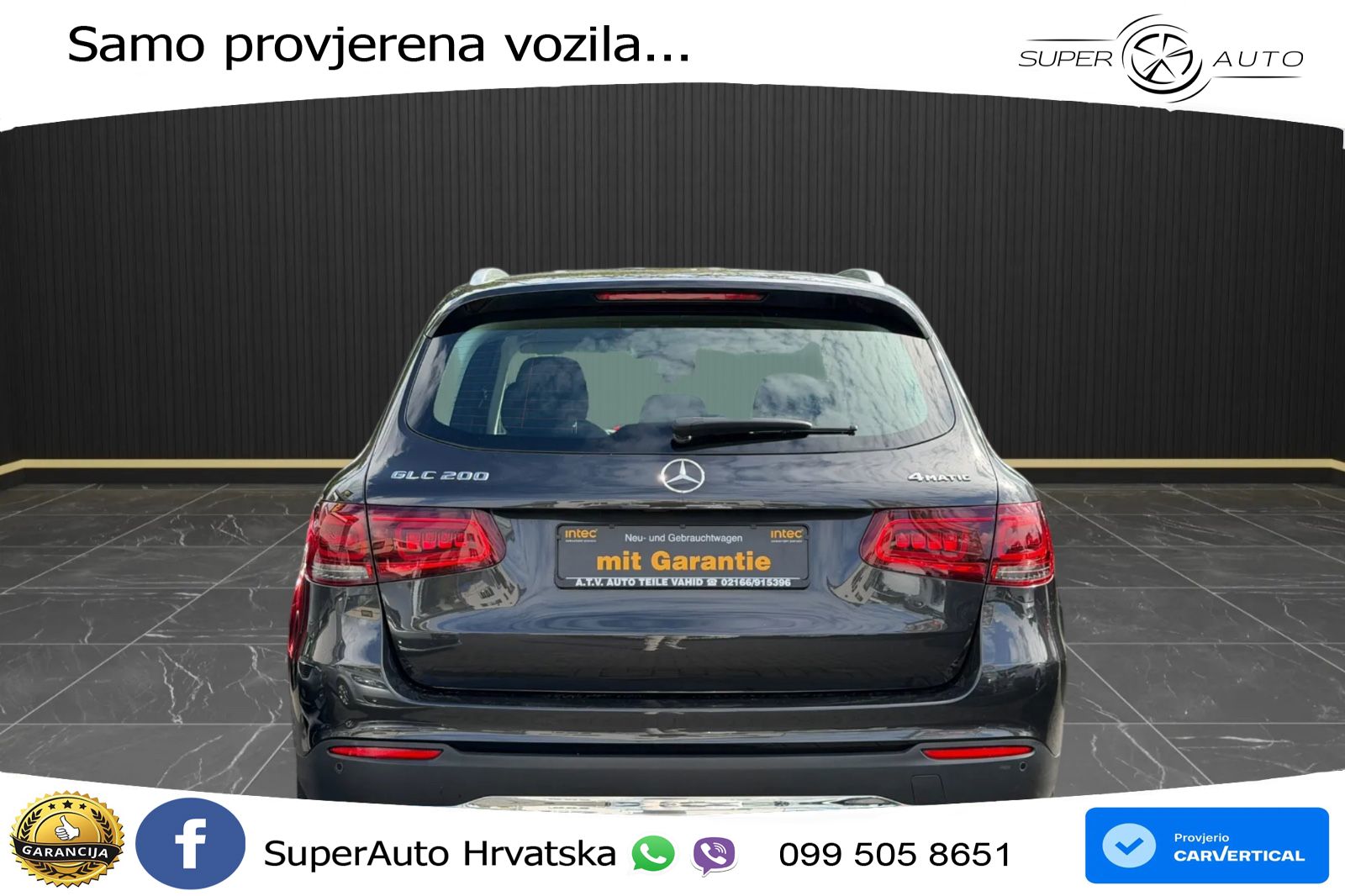 Mercedes GLC 200 (197 KS) 4MATIC G-TRONIC Business