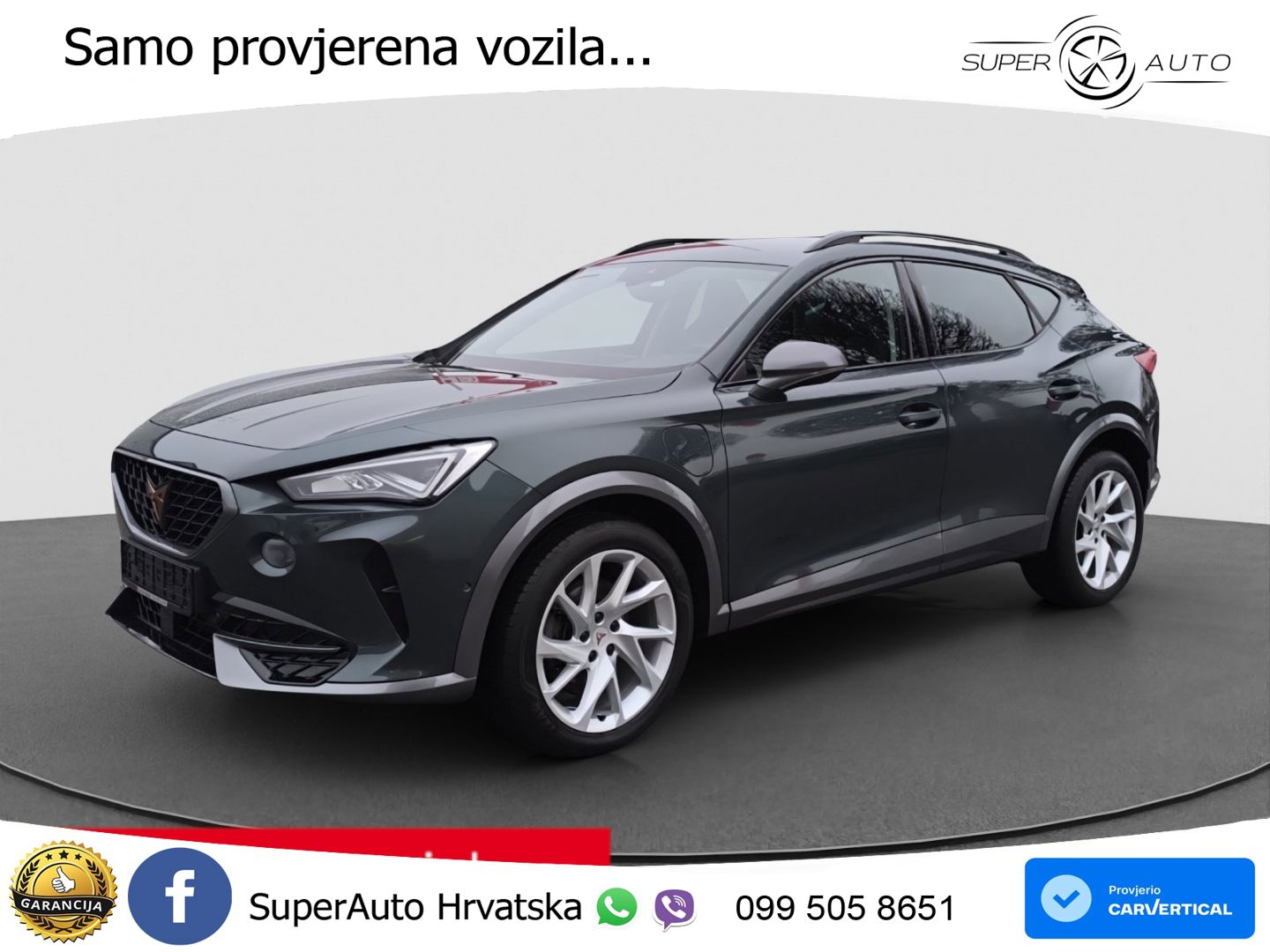 Cupra Formentor 1.4 TSI (204 KS) e-Hybrid DSG LED+GR SJED+ACC