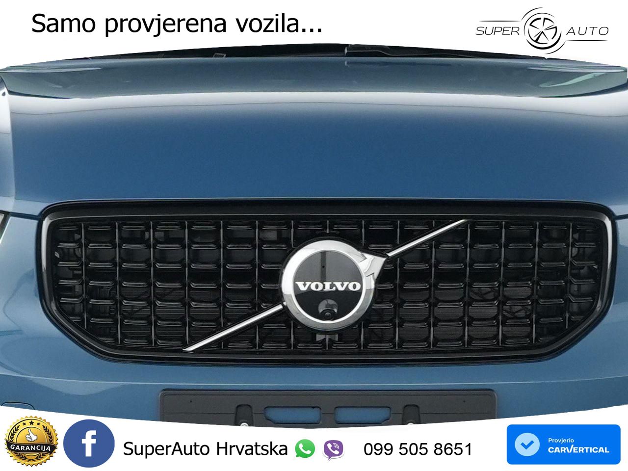 Volvo XC40 2.0 B3 163 KS Automatic ACC+GR SJED+360+PANO