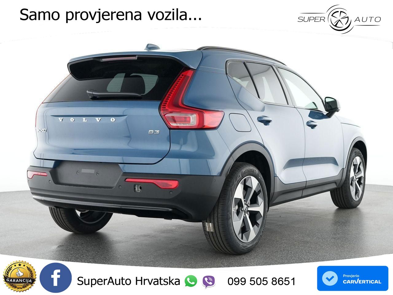 Volvo XC40 2.0 B3 163 KS Automatic ACC+GR SJED+360+PANO