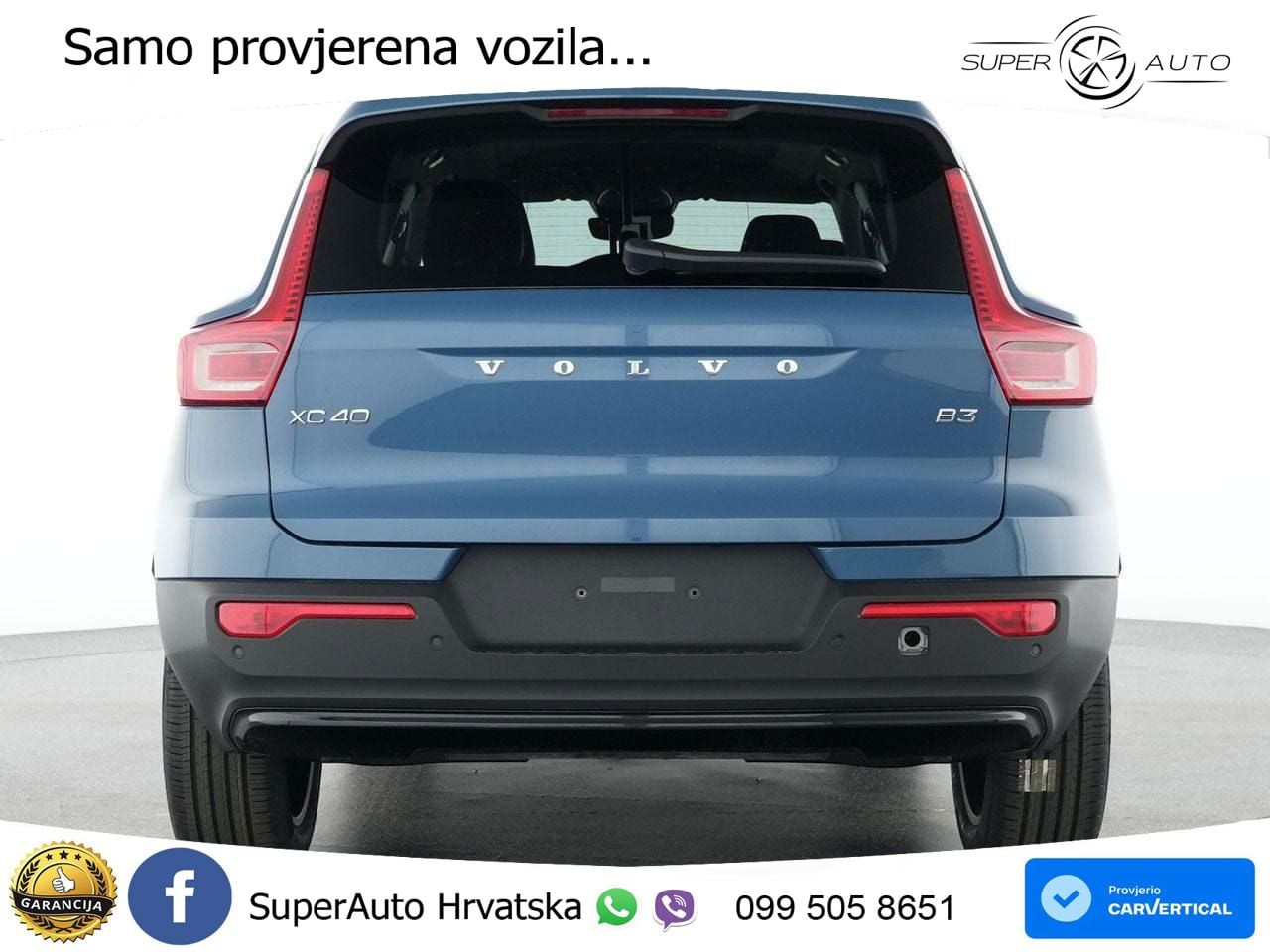 Volvo XC40 2.0 B3 163 KS Automatic ACC+GR SJED+360+PANO