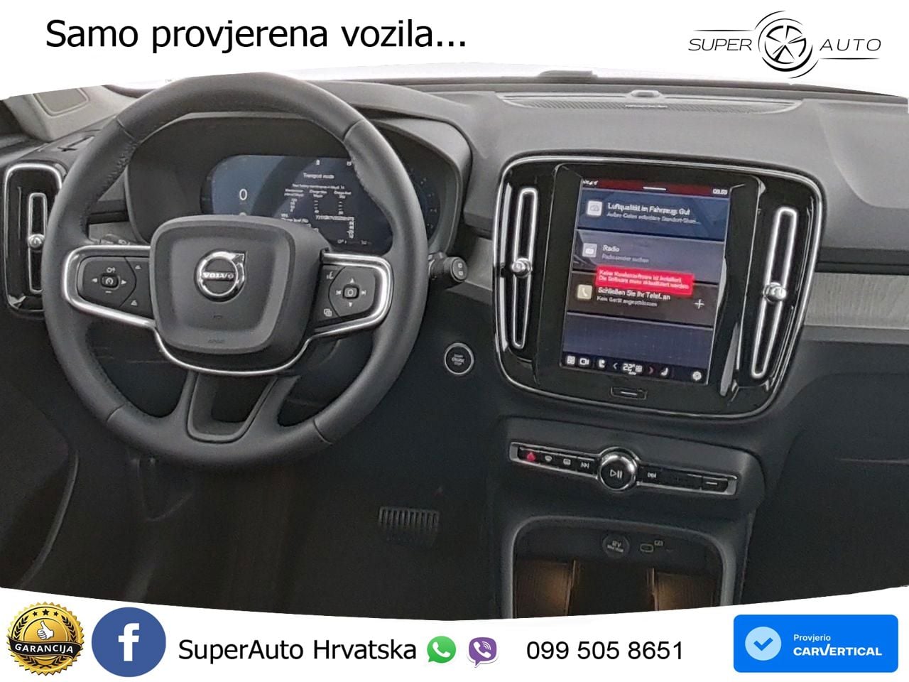 Volvo XC40 2.0 B3 163 KS Automatic ACC+GR SJED+360+PANO