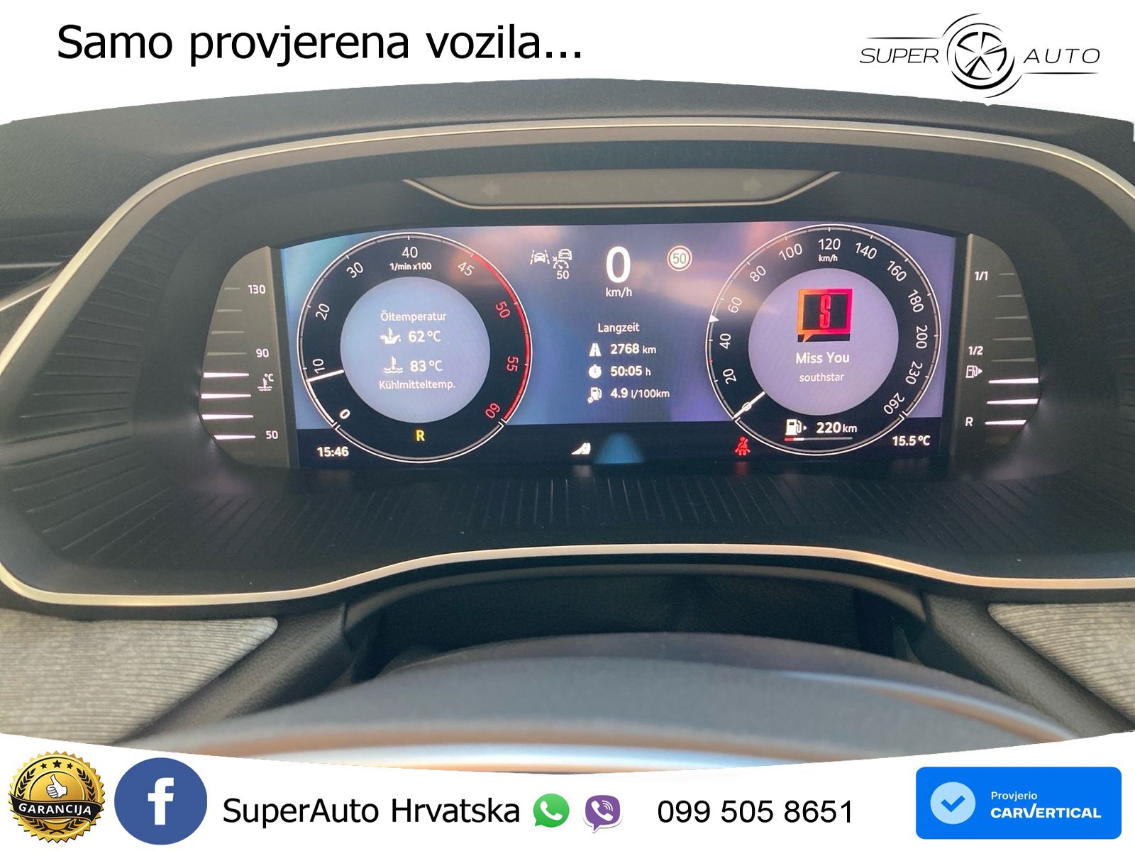 Škoda Octavia Combi 2.0 TDI (150 KS) DSG Selection LED+GR SJED+ACC