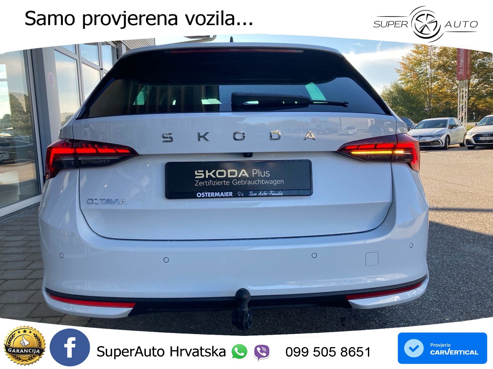 Škoda Octavia Combi 2.0 TDI (150 KS) DSG Selection LED+GR SJED+ACC