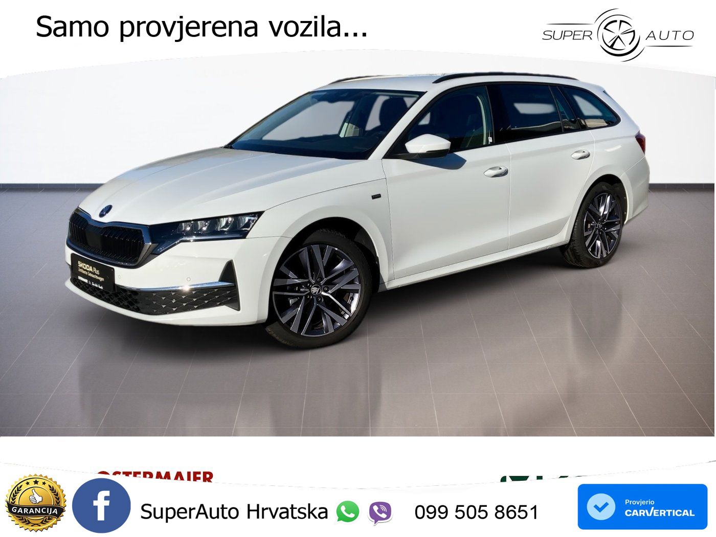Škoda Octavia Combi 2.0 TDI (150 KS) DSG Selection LED+GR SJED+ACC