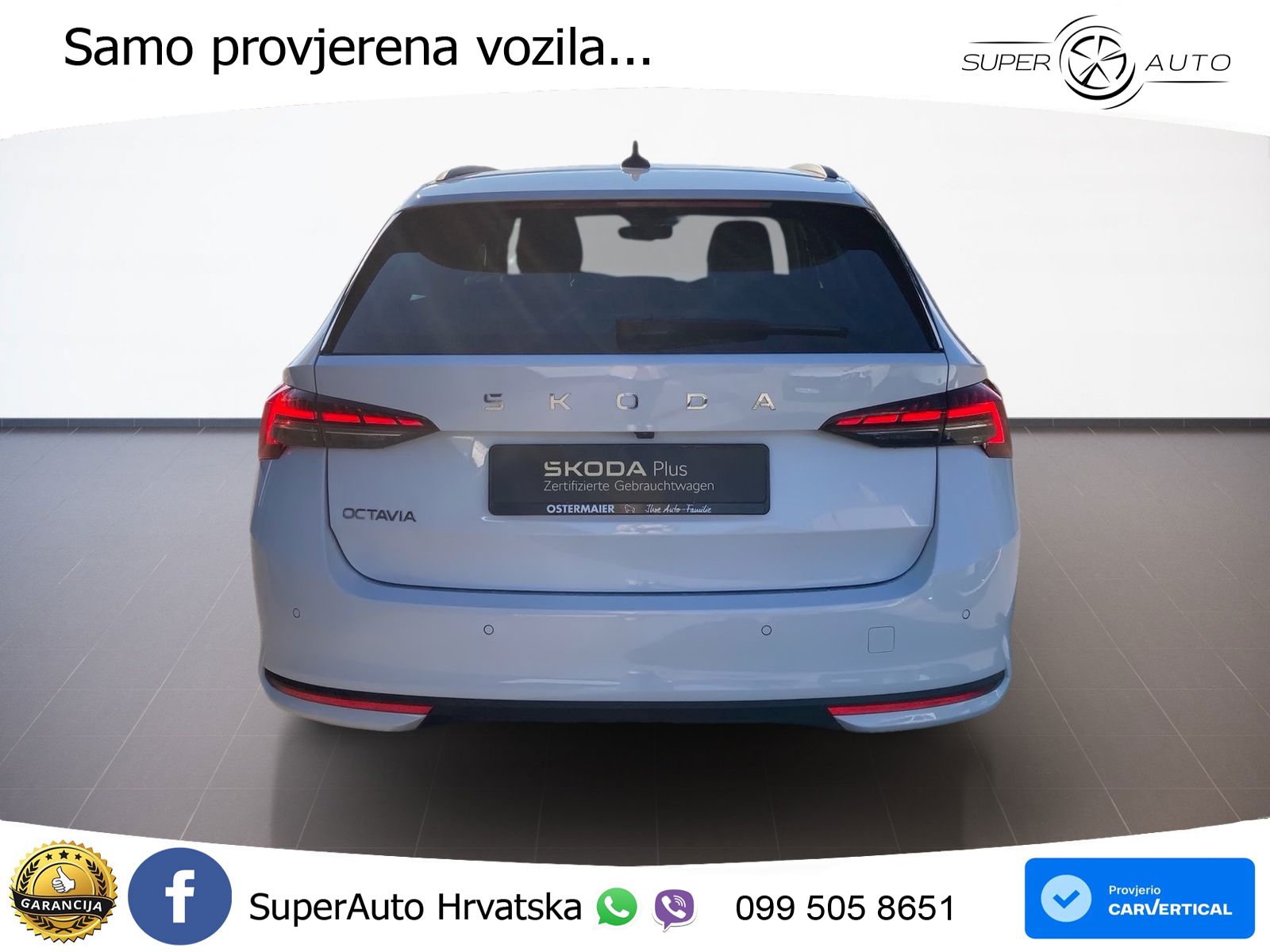 Škoda Octavia Combi 2.0 TDI (150 KS) DSG Selection LED+GR SJED+ACC